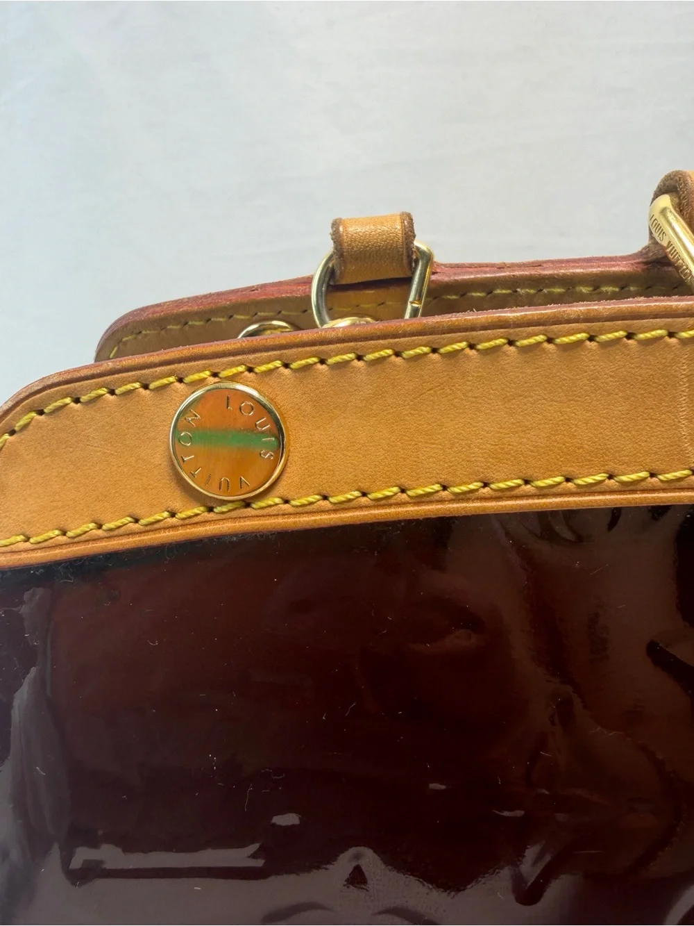 Louis Vuitton luxurious patent